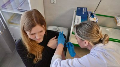 Вакцинація проти вірусу папіломи людини, Юлія Гаврилюк прийшла вакцинуватися, 20 січня 2026 року