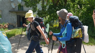 Учасниці маршруту "Подільський шлях святого Якова" Учасниці маршруту "Подільський шлях святого Якова"