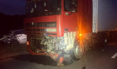 На Черкащині сталась смертельна ДТП за участі двох вантажівок та легковика