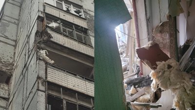 На Запоріжжі армія РФ обстріляла багатоповерхівки Степногірська
