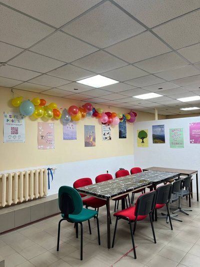 У бомбосховищі — задля безпеки: як у Краматорську працює вільний простір для дітей У бомбосховищі — задля безпеки: як у Краматорську працює вільний простір для дітей