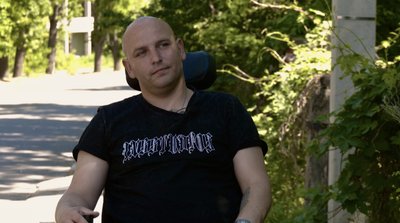 Військовий Олексій Квітковський на реабілітації у Чернівцях Військовий Олексій Квітковський на реабілітації у Чернівцях