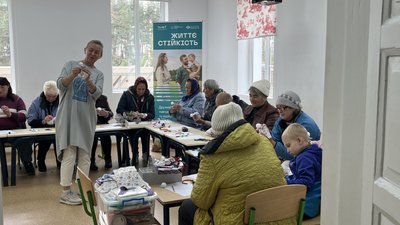 Заняття у Центрі життєстійкості у Циркунах Заняття у Центрі життєстійкості у Циркунах