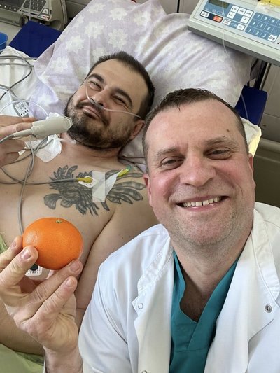 Була загроза раку: У Львові хірурги оперували військового Була загроза раку: У Львові хірурги оперували військового