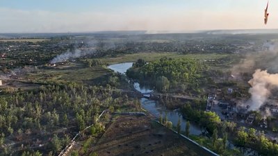 Вовчаньк у червні 2024 року Вовчаньк у червні 2024 року