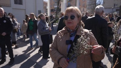 Вербна неділя, Валентина Кухар, 5 квітня 2026, Тернопіль Вербна неділя, Валентина Кухар, 5 квітня 2026, Тернопіль