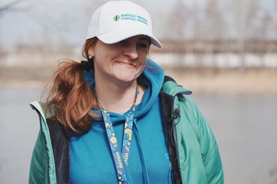 Менеджерка харківського осередку організації "Карітас" Олена Секішова Менеджерка харківського осередку організації "Карітас" Олена Секішова