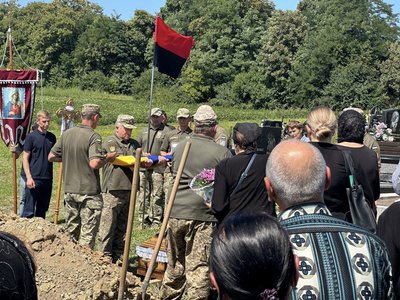 Похорон, ЗСУ, Тернопільщина, Олег Дубина Похорон, ЗСУ, Тернопільщина, Олег Дубина