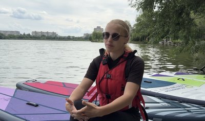 "Я ділюся з дітьми тим, що я люблю". Сапінструкторка Валерія Бабенко розповіла про свою роботу "Я ділюся з дітьми тим, що я люблю". Сапінструкторка Валерія Бабенко розповіла про свою роботу