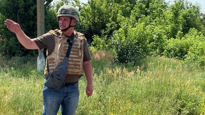 Начальник Удачненської сільської військової адміністрації Валерій Дугельний село Сергіївка Удачненська громада Донецька область Начальник Удачненської сільської військової адміністрації Валерій Дугельний село Сергіївка Удачненська громада Донецька область