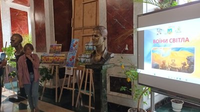 Аукціон, продали картини, військові, Тернопільщина, липень 2024 Аукціон, продали картини, військові, Тернопільщина, липень 2024