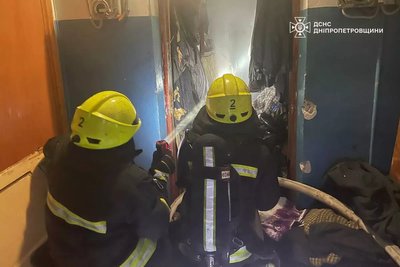 У Дніпрі під час ліквідації пожежі виявили тіло людини У Дніпрі під час ліквідації пожежі виявили тіло людини