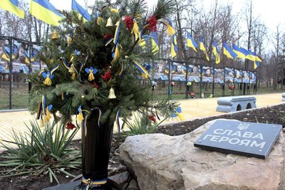 Святкові, випадкові. Ялинки з Донеччини напередодні 2025 року: фотодобірка