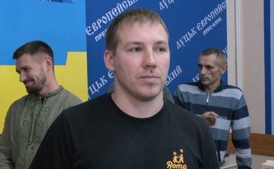 Ампфутбол у Луцьку — ветеран війни Михайло Соколян Ампфутбол у Луцьку — ветеран війни Михайло Соколян