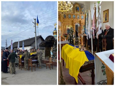 Василь Кушлаба, панахида, капличка, церква Василь Кушлаба, панахида, капличка, церква