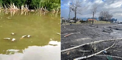 На Хмельниччині через російські обстріли утворилося понад 2 тисячі тонни відходів На Хмельниччині через російські обстріли утворилося понад 2 тисячі тонни відходів