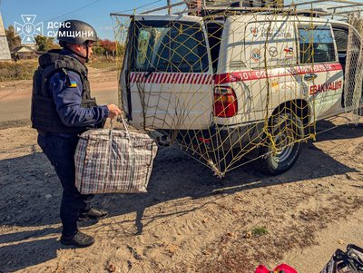 З Шосткинського району на Сумщині евакуювали двох жінок З Шосткинського району на Сумщині евакуювали двох жінок