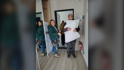 До модульного містечка у Сумах заселилися ще шість родин з прикордоння Сумщини До модульного містечка у Сумах заселилися ще шість родин з прикордоння Сумщини