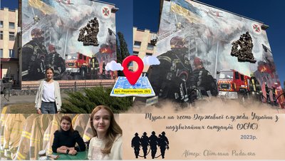 "Вулиці вміють говорити": школярка у Полтаві створила інтерактивну карту муралів "Вулиці вміють говорити": школярка у Полтаві створила інтерактивну карту муралів
