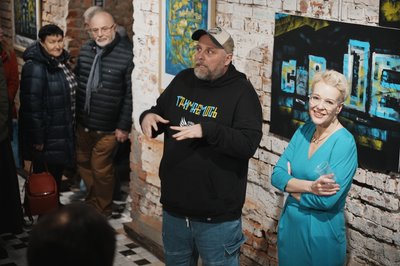 Нікіта Тітов презентував графічні роботи Нікіта Тітов презентував графічні роботи
