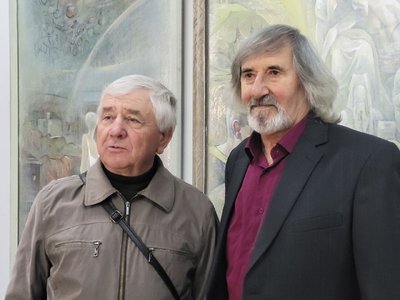 Виставку монументаліста-філософа до Дня художника презентували у Рівному Виставку монументаліста-філософа до Дня художника презентували у Рівному