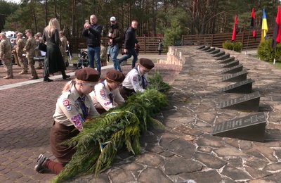 "Треба шану в душі носити" — 82 річницю бою під Гурбами вшанували на Рівненщині "Треба шану в душі носити" — 82 річницю бою під Гурбами вшанували на Рівненщині