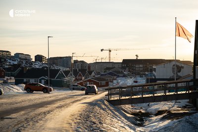 Нуук, Гренландія, 25 січня 2025 року Нуук, Гренландія, 25 січня 2025 року