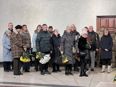 З військовим Юрієм Гельнером попрощалися у Рівному З військовим Юрієм Гельнером попрощалися у Рівному