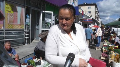 Житомирянка Леся каже, що чорницю наразі не купує, хоча ціна для неї доступна Житомирянка Леся каже, що чорницю наразі не купує, хоча ціна для неї доступна
