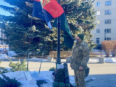 Валентин Торгонський вийшов на пікет Валентин Торгонський вийшов на пікет