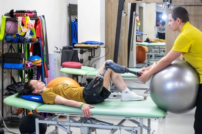 "Я хотіла в піхоту": ветеранка Світлана Біла проходить реабілітацію після ампутації ноги "Я хотіла в піхоту": ветеранка Світлана Біла проходить реабілітацію після ампутації ноги