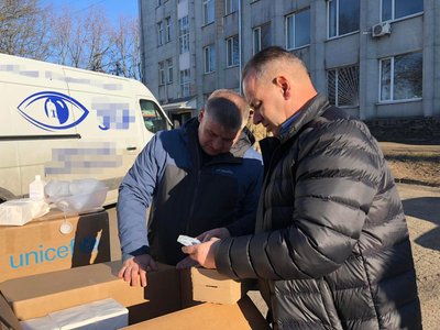Зліва направо: Олевський міський голова Сергій Лисицький та Олег Рябой Зліва направо: Олевський міський голова Сергій Лисицький та Олег Рябой
