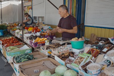 Ринок в Ізюмі Ринок в Ізюмі