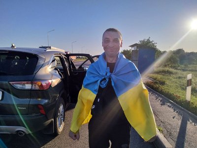 На Волині зустріли звільненого з полону бійця Михайла Данилюка