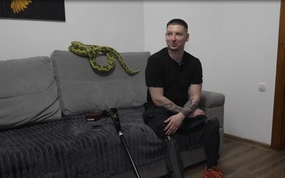 Павло Гомон, пітон Павло Гомон, пітон