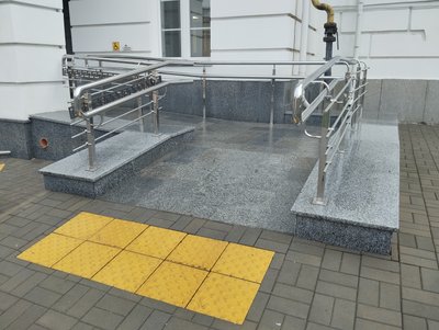 Пандус у Полтаві Пандус у Полтаві