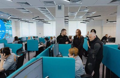 На Одещині запрацював комунікаційний центр служби 112 На Одещині запрацював комунікаційний центр служби 112