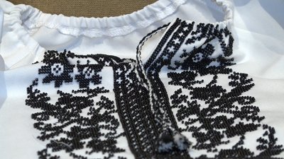 Вишиває на зустрічах і в чергах: історія житомирянки про своє захоплення Вишиває на зустрічах і в чергах: історія житомирянки про своє захоплення