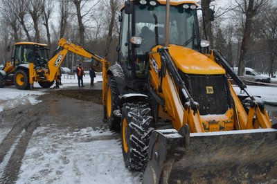 Усунення прориву води на вулиці Проскурівського підпілля Усунення прориву води на вулиці Проскурівського підпілля