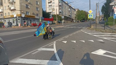 Волонтер Сергій Цитриков, благодійний заїзд, збір на дрони Волонтер Сергій Цитриков, благодійний заїзд, збір на дрони