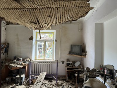 Херсон, обстріли, листопад 2024, кімната, пожежа Херсон, обстріли, листопад 2024, кімната, пожежа