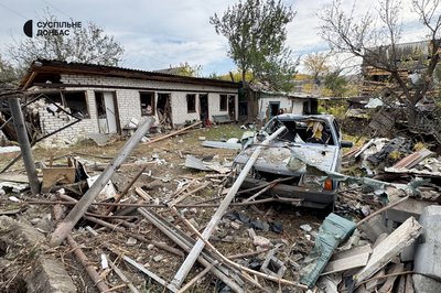 Російські війська обстріляли Святогірськ на Донеччині Російські війська обстріляли Святогірськ на Донеччині