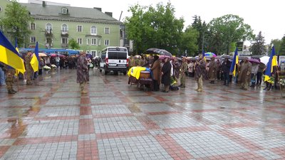 З лейтенантом Дмитром Сєрковим попрощалися у Рівному