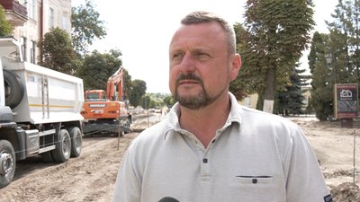 Олег Продан, голова Теребовлянської громади, ремонт дороги у Теребовлі, ремонт моста, 12 серпня 2026 року Олег Продан, голова Теребовлянської громади, ремонт дороги у Теребовлі, ремонт моста, 12 серпня 2026 року