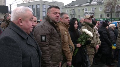 У Рівному попрощались із загиблим польським добровольцем Кшиштофом Тифелем