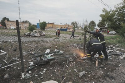 сміття після влучання сміття після влучання
