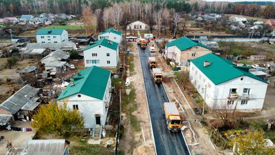 Відбудова Ягідного на Чернігівщині: відновили роботи Відбудова Ягідного на Чернігівщині: відновили роботи