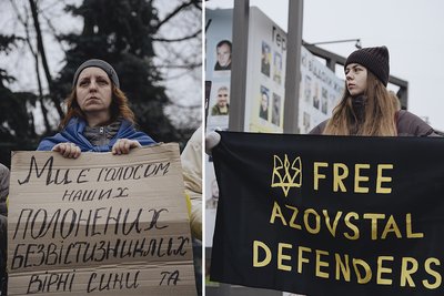 Вчергове в Житомирі провели акцію на підтримку полонених і зниклих безвісти Вчергове в Житомирі провели акцію на підтримку полонених і зниклих безвісти