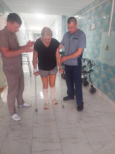 У Ємільчинській лікарні вперше провели операцію з заміни суглоба У Ємільчинській лікарні вперше провели операцію з заміни суглоба