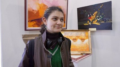 Валерія Попович, виставка, картини Андрія Цупа Валерія Попович, виставка, картини Андрія Цупа